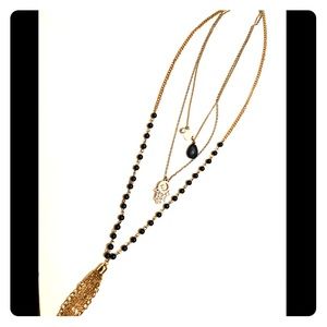 Long Layered Necklace